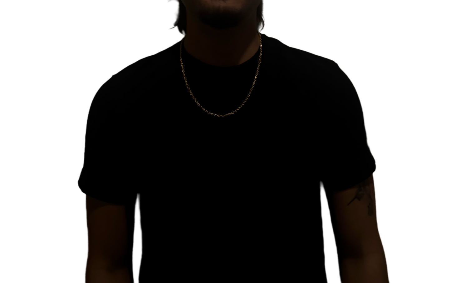 3mm 50cm - GOLD ROPE