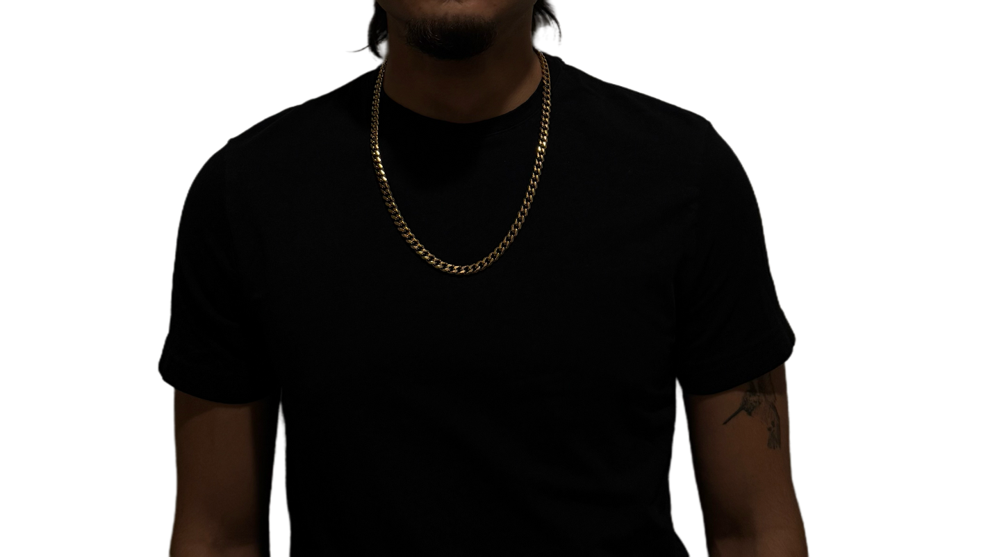 5mm 50cm - GOLD CUBAN