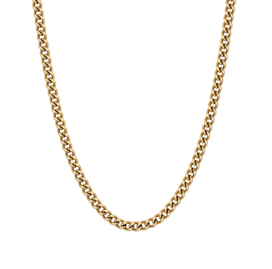 7mm 55cm - GOLD CUBAN