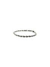 4mm (one size fits all) SILVER ROPE bracelet